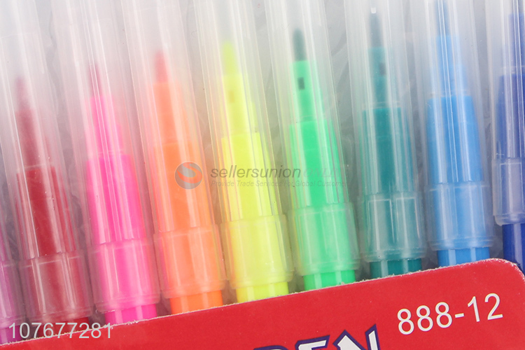 Low-priced 18-color painting children's color note number watercolor pen set