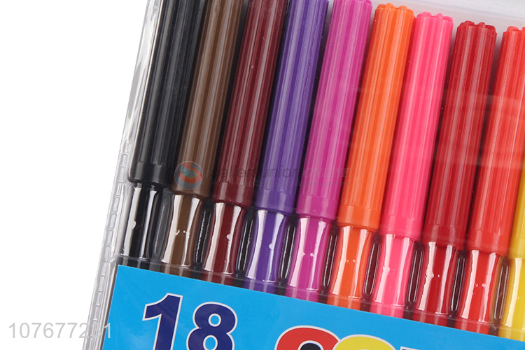 Watercolor pen set for children's painting with complete colors