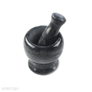 Good Quality Marble Mortar And Pestle Traditional Garlic Grinder