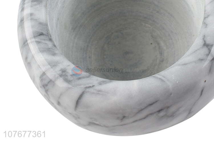 Best Quality Marble Mortar And Pestle For Crushing Herbs And Spices