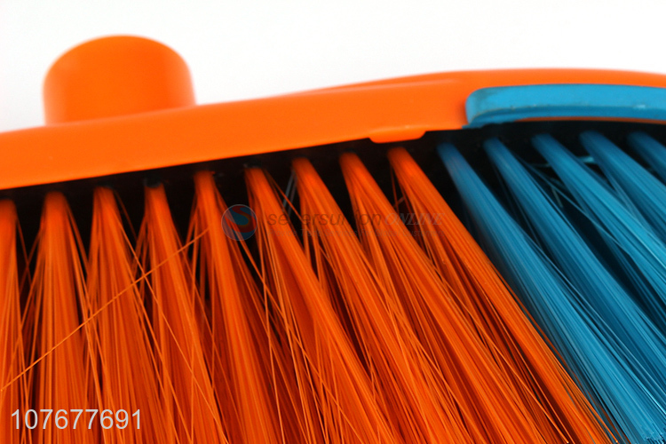 Hot Selling Colorful Plastic Broom Head For Indoor Cleaning