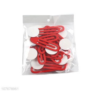 Hot sale home shop decoration paper clip wooden clip