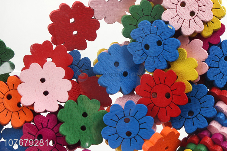 Direct selling new mini wooden handmade accessories small flower accessories