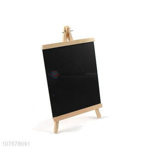Wooden shop restaurant advertising display board triangle bracket blackboard