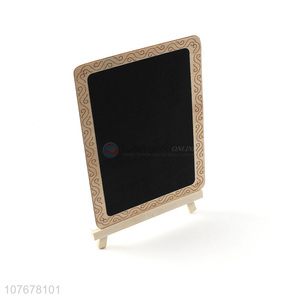 European-style wooden detachable blackboard shop teaching use wooden small blackboard 