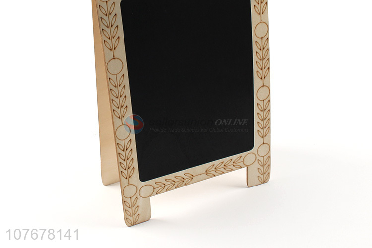 Wooden double-sided blackboard handwritten publicity board vertical billboard
 