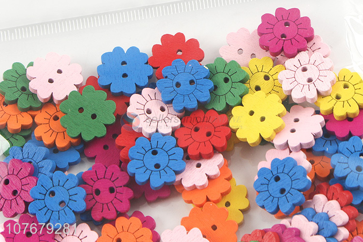 Direct selling new mini wooden handmade accessories small flower accessories