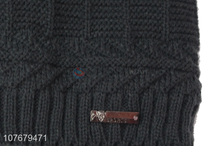 Good Quality Winter Hat Knitted Hat Acrylic Beanie Cap