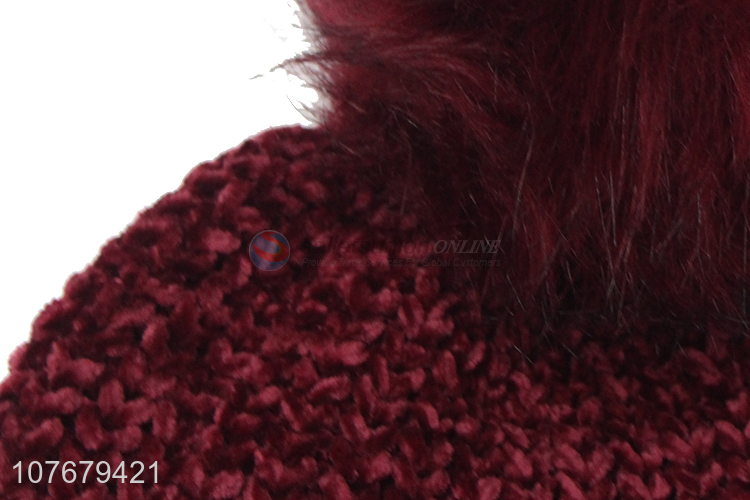 Wholesale Fashion Ladies Hat Knitted Beanie Hat Winter Hat