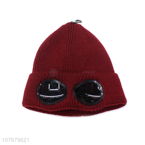 Cool Design Winter Warm Hat Outdoor Sports Knitted Beanie Hat