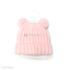 Best Sale Cute Knitted Hat Winter Beanie Hat Warm Hat