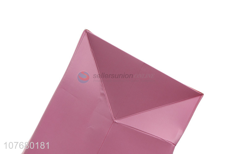 Popular children birthday pink gift packaging bag