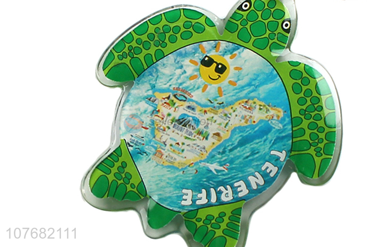 Competitive price turtle key chain acrylic keychain key ring