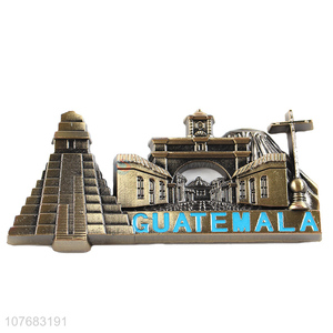 New products Guatemala souvenir metal fridge magnet fridge sticker