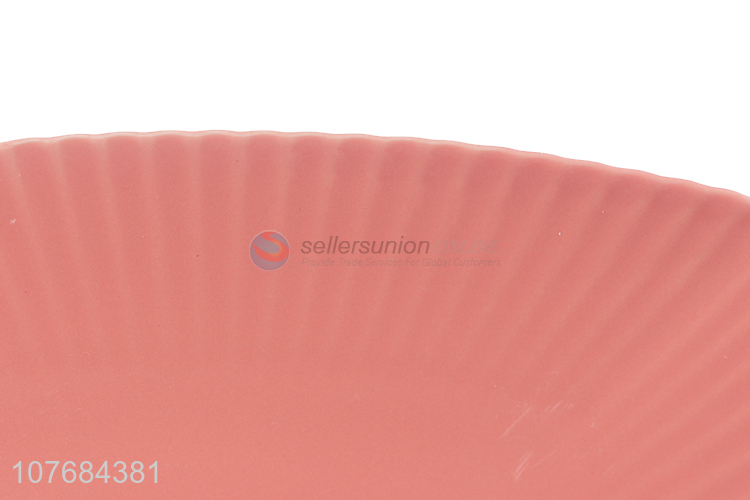 Unique Design Heart Shape Ceramic Plate Fashion Tableware