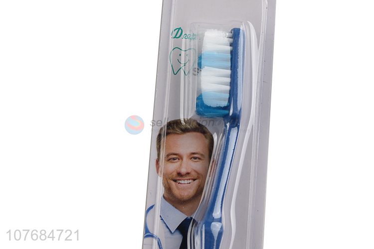 Household adult manual toothbrush oral cleaning single toothbrush