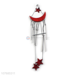 Best selling moon star wind chimes outdoor hanging decoration