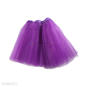 Top seller fluffy women pettiskirt girls gauzy skirt