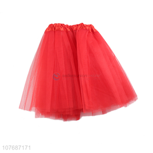 Good quality girls gauzy skirt ballet gauzy dress