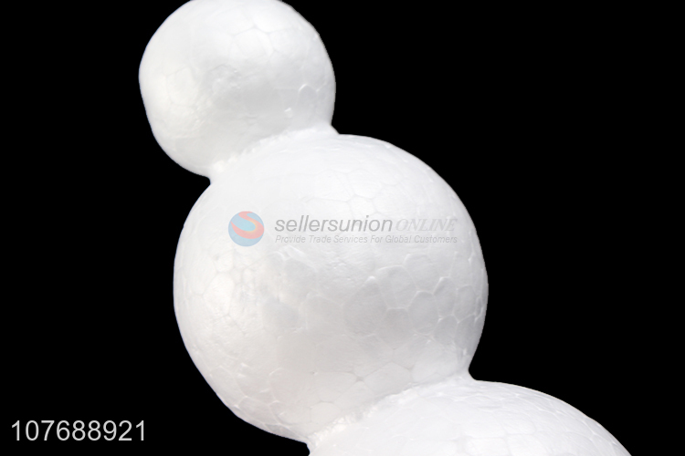 Factory direct sale diy foam snowball diy painting toy