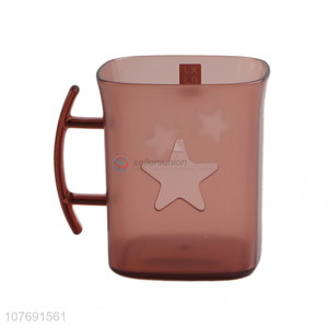 Factory price plastic toothbrush holder cup tooth mug water cup