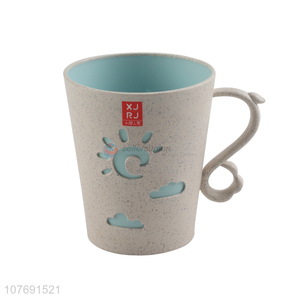 Wholesale popular plastic tooth mug tooth washing cup for bathroom