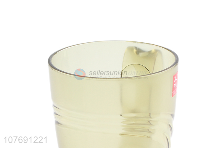 Hot selling toothbrush holder cup unbreakable plastic cup