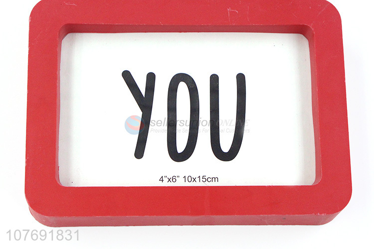 High Quality Plastic Photo Frame Fashion Picture Frame With Holder