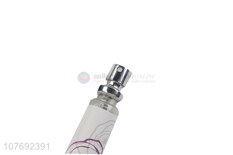 Simple rose fragrance spray glass bottle perfume