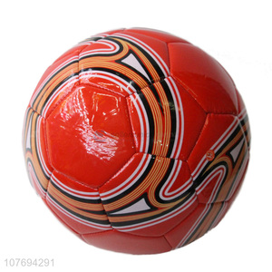 Factory supply red football with cheap price