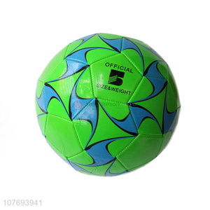 Good selling low price sports football soccer ball