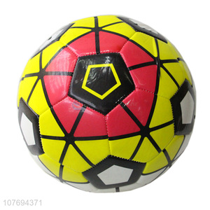 Low price good quality football soccer ball for training sports