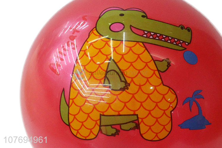 New design label sticker inflatable toy ball with top quality