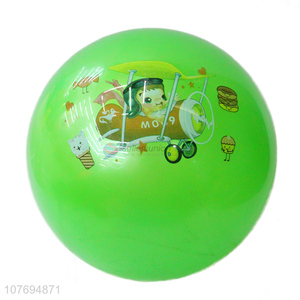 Label sticker printing PVC bounce ball sport toy ball 