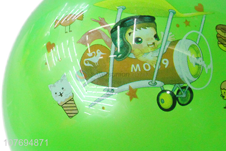 Label sticker printing PVC bounce ball sport toy ball 
