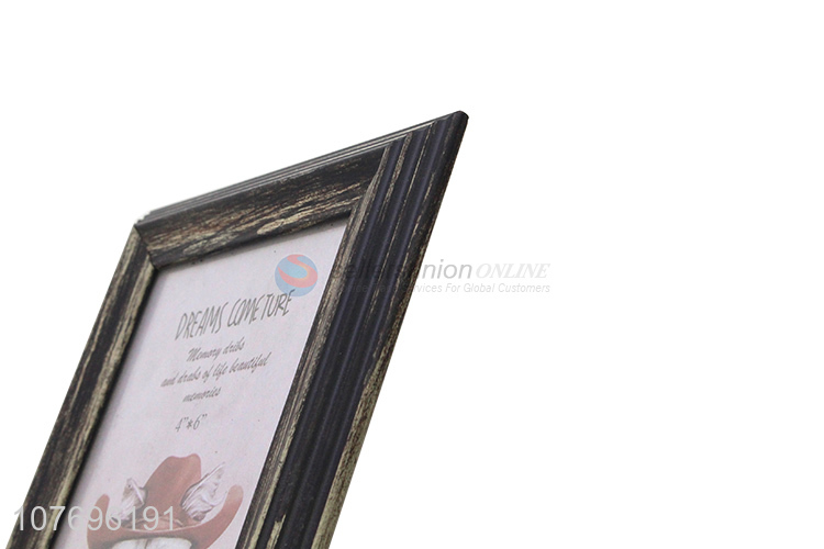 Best selling scruffy plastic picture frame for home decoration
