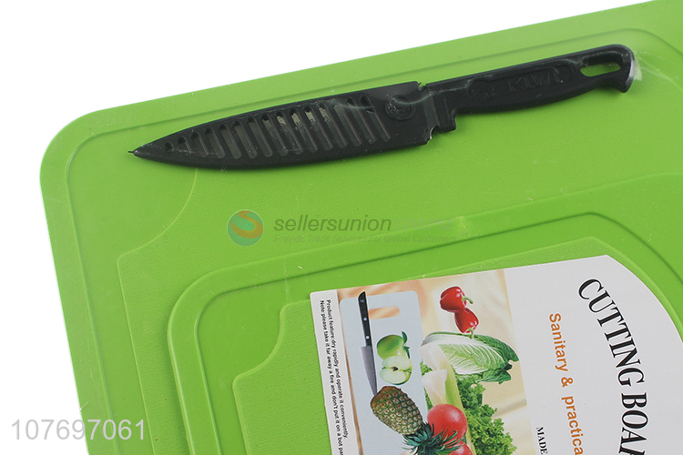 Explosion multifunctional fruit knife cutting board combination set