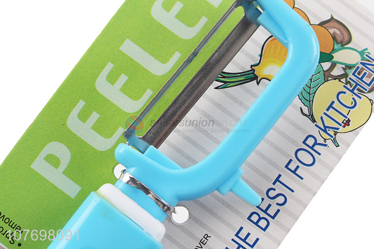 Fashion Design Plastic Handle Vegetable & Fruit Peeler For Kitchen