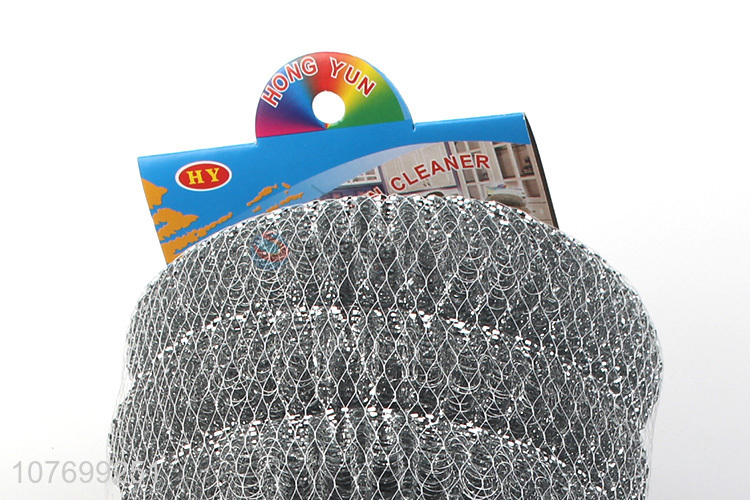 High quality kitchen pot cleaning ball steel wool scrubber