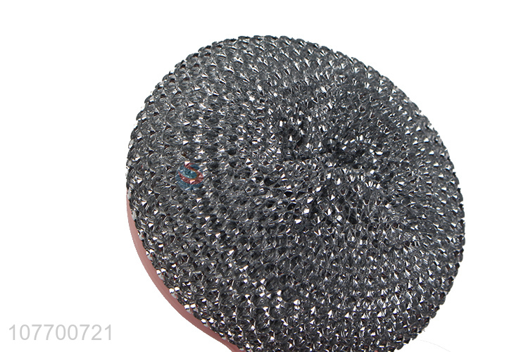 Hot sale kitchen cleaning stainless steel wire brush scourer ball 