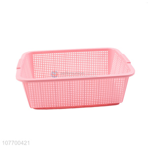 Cheap kitchen plastic vegetable food storage basket with holes
