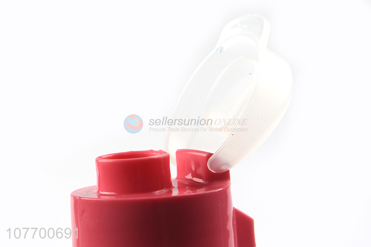 Top sale plastic red suda bottle with low price
