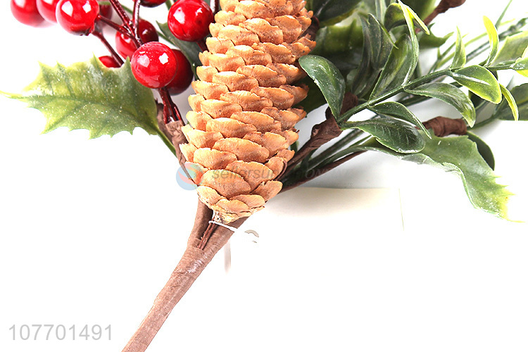 High quality Christmas picks and sprays Christmas twig for decoration