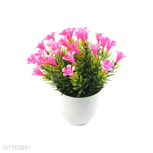 Wholesale living room interior decoration simulation potted artificial flowers