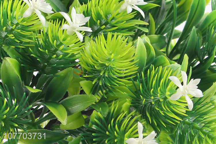 Wholesale potted indoor beautiful decoration plastic artificial flowers