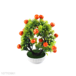 Explosive holiday home simulation persimmon tree indoor decoration
