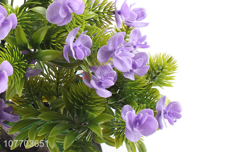 High-quality shop decoration desktop ornaments plastic artificial flowers