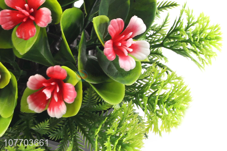 Factory direct sales simulation plant living room desktop fake flower pot