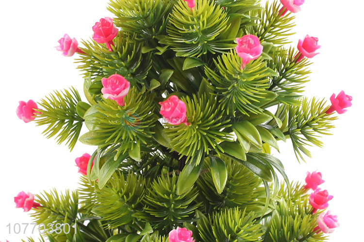 Wholesale home furnishings interior decoration fake flower potted plants