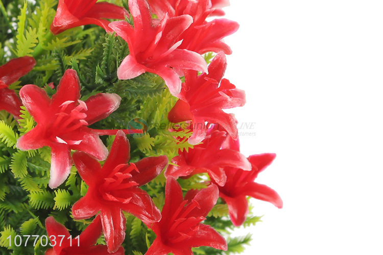 Home indoor plant ornaments fake flowers potted decoration